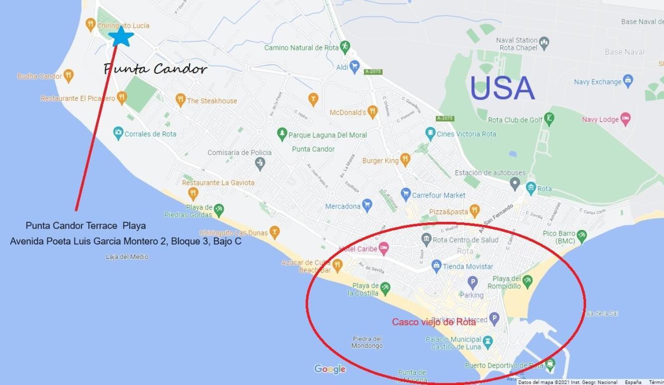 Rota Punta Candor Terrace Playa 3 Bajo C Zewnętrze zdjęcie